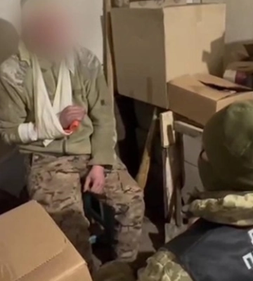В Донецкой области пограничники взяли в плен трех военных РФ