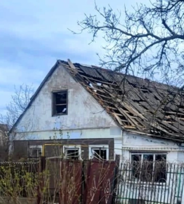 Поліція показала наслідки обстрілів армією РФ Херсонської області за добу