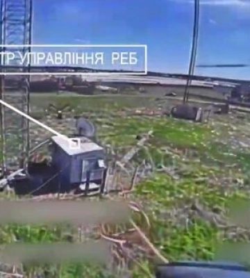Нацгвардія знищила центр управління РЕБ окупантів та антени. ВIДЕО