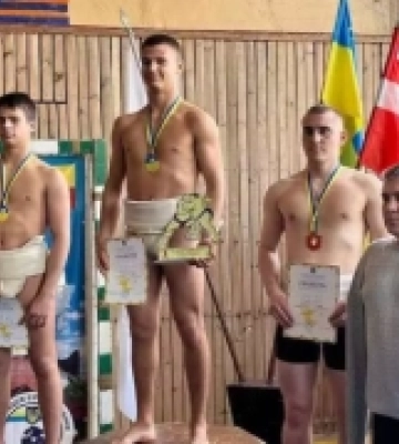 Спортсмен з Нововолинська посів третє місце на Всеукраїнському турнірі з сумо «Кубок Любарта»