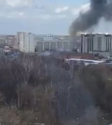В Подмосковье взорвалась электроподстанция, часть города осталась без света. Видео