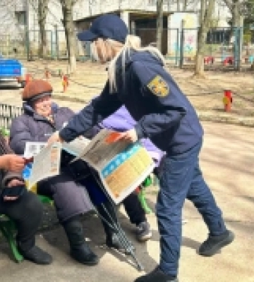 Рятувальники провели рейд у приватному житловому секторі Первомайська