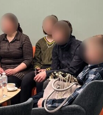 Ще семеро дітей з родинами виїхали з тимчасово окупованих територій. ФОТОрепортаж