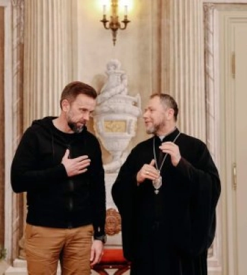 Сьогодні провели робочу зустріч з адміністратором Мукачівської греко-католицької єпархії владикою Нілом