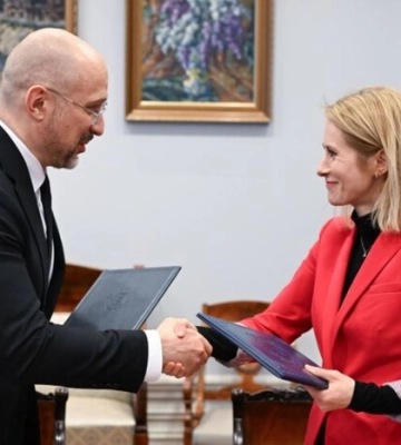 Шмигаль назвав суму військової допомоги, яку Естонія надала Україні з початку вторгнення