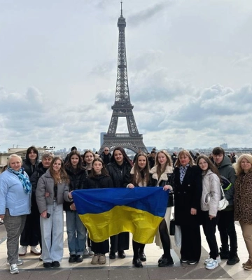 Школярі з Івано-Франківщини відвідали Францію (відео)