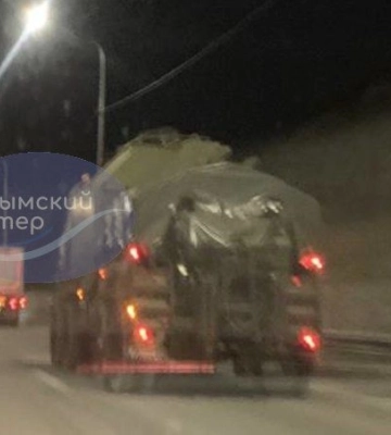 В окупованому Криму помітили перекидання військової техніки
