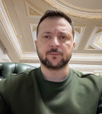 Звернення Володимира Зеленського наприкінці 770-го дня війни