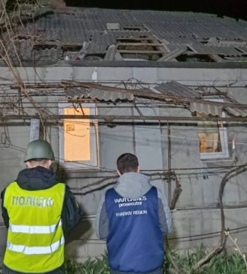 Росіяни вдарили ракетою по місту Мерефа на Харківщині, поранена жінка