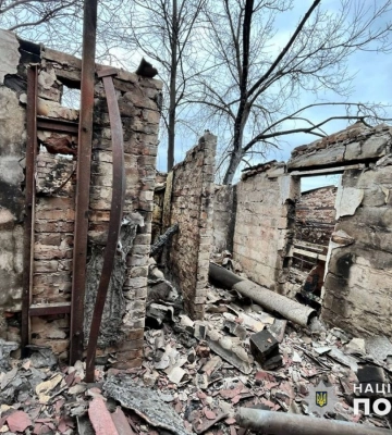 Російськими обстрілами на Донеччині пошкоджено близько 40 житлових будинків і цивільну інфраструктуру