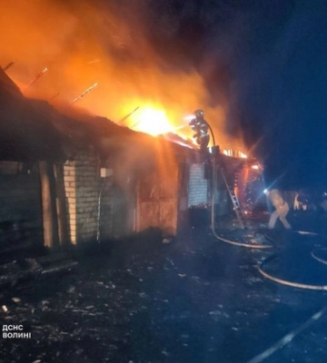 На Волині холодильник ледь не спалив цілу хату 