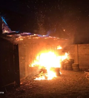 2 пожежі за 8 годин виникли вчора в межах Виноградівської тергромади
