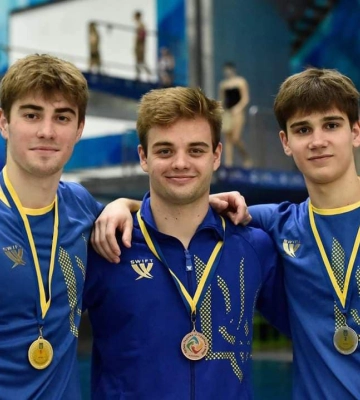 Миколаївські спортсмени посіли призові місця на Кубку України зі стрибків у воду