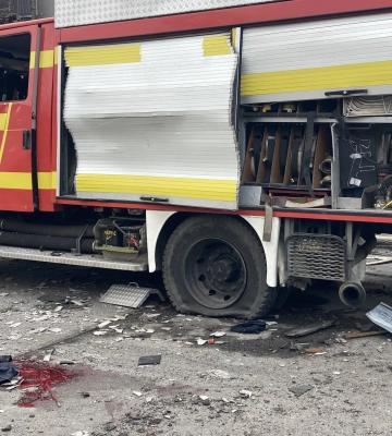 В МВС назвали імена харківських рятувальників, які загинули внаслідок атаки «шахедів»