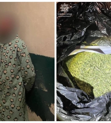 Здав добровільно: у Дубні чоловік викликав поліцію, щоб віддати пакет наркотиків