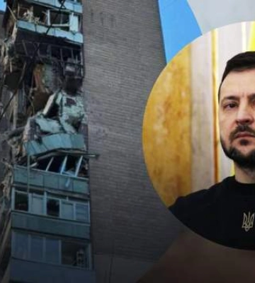 Президент отреагировал на удар дронов по Харькову: российские террористы будут отвечать