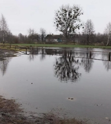 На Волині зменшилася площа підтоплень