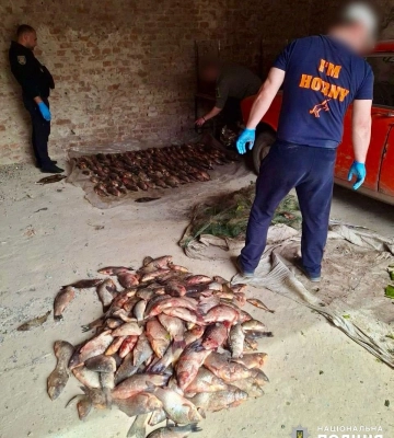Житель Ренійської громади займався виловом риби на озері Кугурлуй під час нерестової заборони