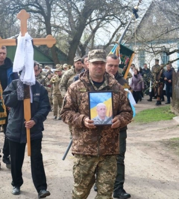 На Волині попрощалися з військовим Олександром Горотем, який помер під час служби в ЗСУ