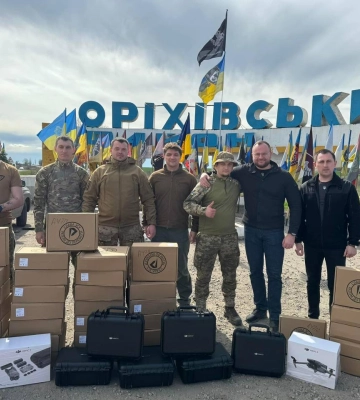 Луцьк передав військовим на Запорізькому напрямку допомогу на 17 млн грн