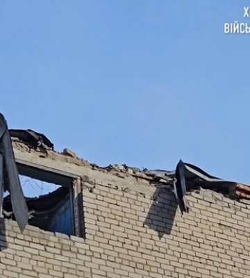 З&#039;явилося відео з місця обстрілу Херсона