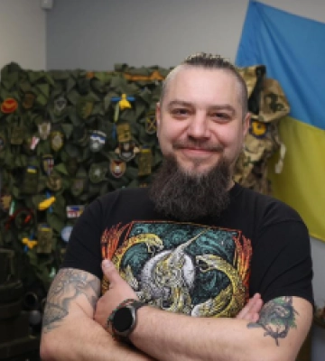Керівником Центру допомоги захисникам у Львові став ветеран Андрій Жолоб