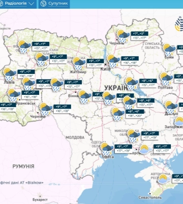 Короткочасні дощі та грози: синоптикиня Наталка Діденко розповіла про погоду у вихідні