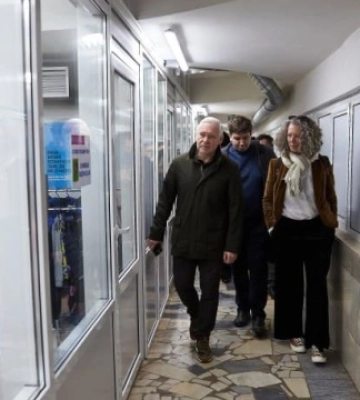 Координаторці системи ООН показали в Харкові, як працює метрошкола