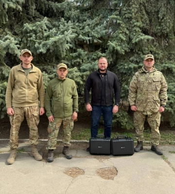 Ігор Поліщук завіз на передову чергову партію допомоги від жителів Луцької громади