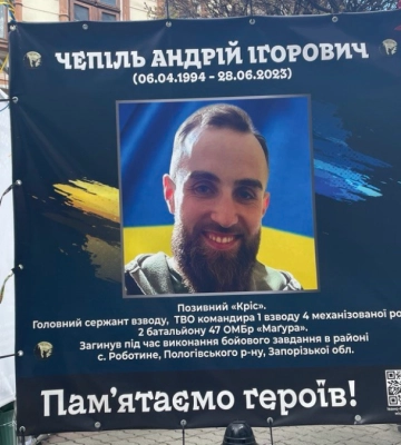 У Франківську відкрили анотаційні дошки Андрію Чепілю та Олегові Паркулабу