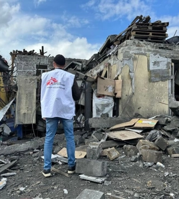 В результаті російської атаки в Покровську зруйновано офіс &quot;Лікарів без кордонів&quot;