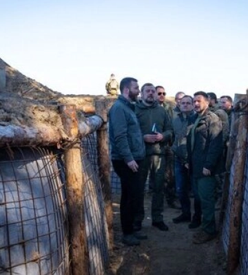Зеленський ознайомився з будівництвом фортифікаційних споруд на Чернігівщині. ВIДЕО