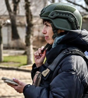 На Запоріжжі під час обстрілу поранена власкор Укрінформу Ольга Звонарьова