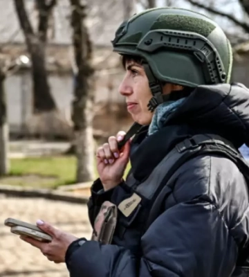 На Запоріжжі під час обстрілу поранена власкор Укрінформу Ольга Звонарьова