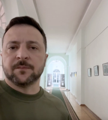 Зеленський: Росія за рік випустила по прикордонню Чернігівщини 15 тисяч снарядів