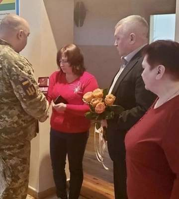 Волинського бійця Віталія Квача посмертно нагородили орденом «За мужність» 