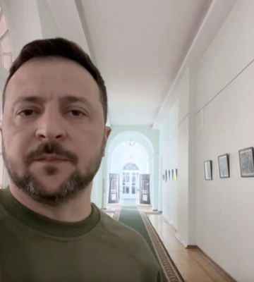 Зеленський відвідав будівництво фортифікацій на Чернігівщині