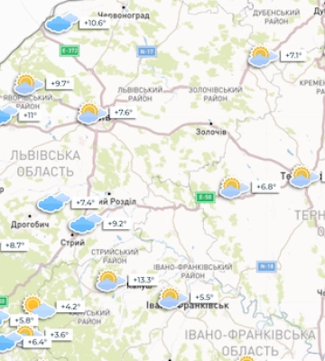 У Львові прогнозують грозу і град