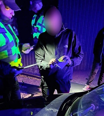В Миколаєві патрульні зупинили п’яного водія Volkswagen, який порушив комендантську годину