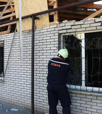 росія нанесла масований ракетний удар по Запоріжжю 6 квітня