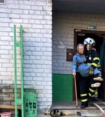 Из пожара на Днепропетровщине спасли 7 человек