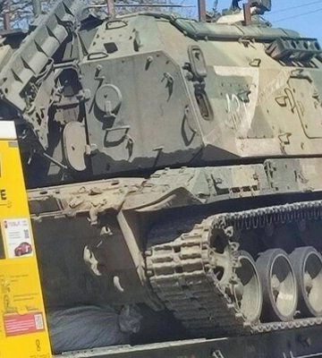 У Криму помітили накопичення військових у Джанкої і перекидання додаткових САУ