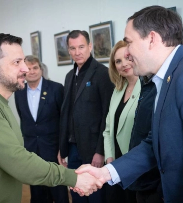 Зеленський зустрівся з делегацією Конгресу США