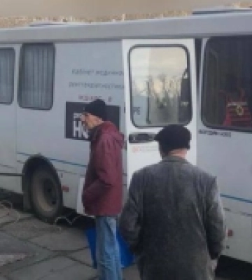 У Високопільській громаді цього тижня працював пересувний флюорограф