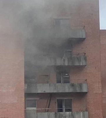 У Полтаві сталась пожежа в гуртожитку ПДМУ