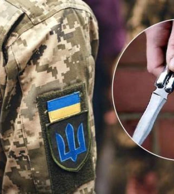 Деснянский ТЦК в Киеве сообщил, что на его сотрудников напал мужчина с ножом