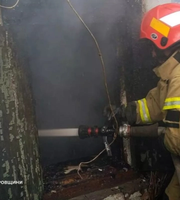 У Новомосковську на Дніпропетровщині жінка живцем згоріла у власному будинку