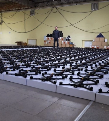 Київщина передає 600 FPV-дронів на передову
