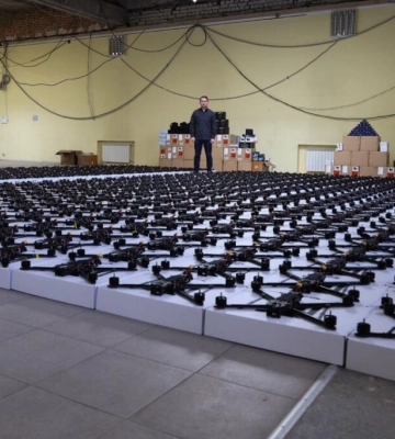 Київщина передає 600 FPV-дронів на передову