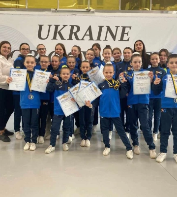 Сумчани відзначилися на чемпіонаті України зі спортивної аеробіки